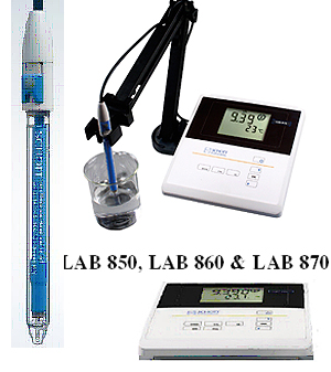 MÃy Ä‘o pH/mV/Nhiá»‡t Ä‘á»™ Ä‘á»ƒ bÃ n model LAB 860